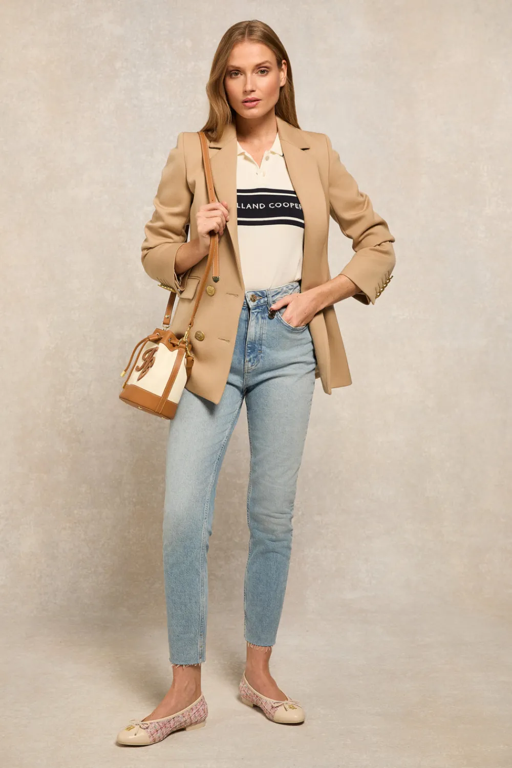 Holland Cooper Layla Sleeveless Knitted Polo<Women Polo Shirts|Tops