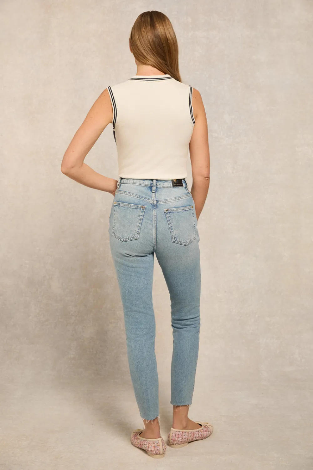 Holland Cooper Layla Sleeveless Knitted Polo<Women Polo Shirts|Tops