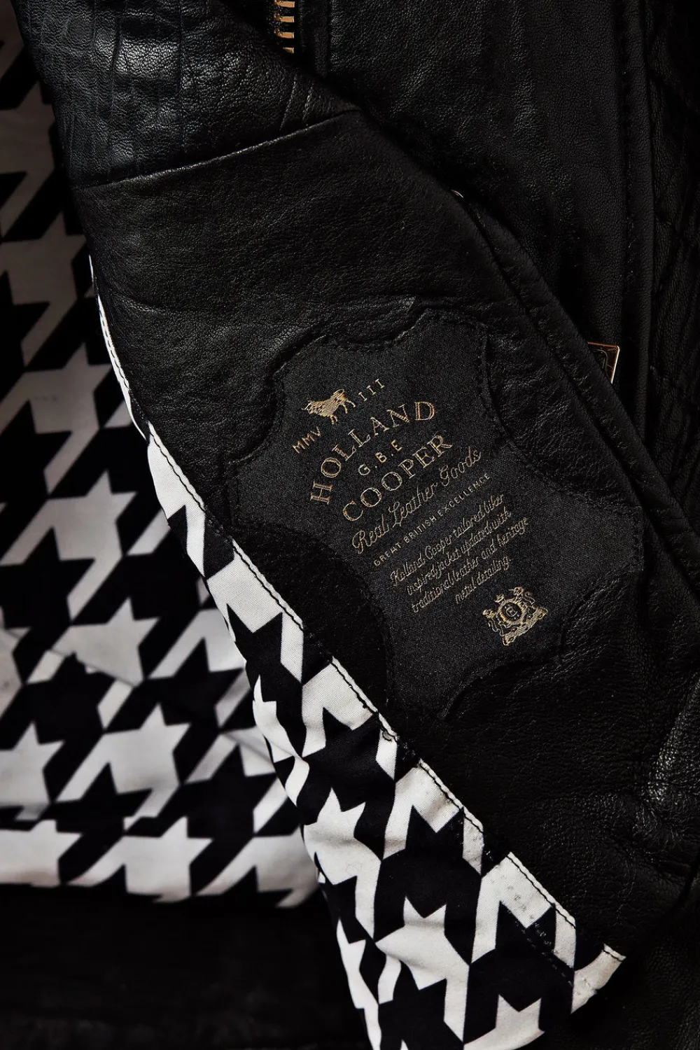 Holland Cooper Leather Biker Jacket<Women Jackets