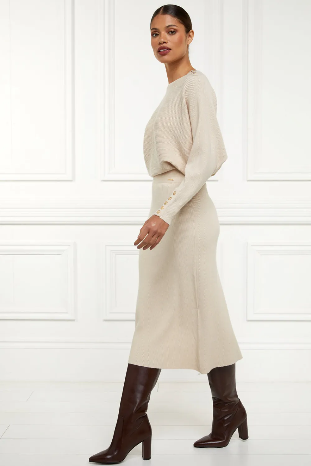 Holland Cooper Leyla Knitted Skirt<Women Skirts