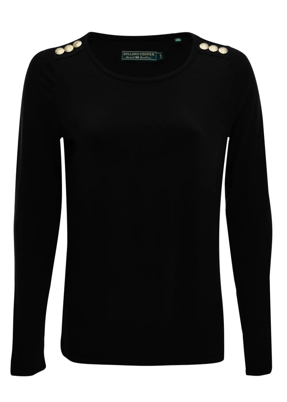 Holland Cooper Long Sleeve Crew Neck Tee<Women Tees|Tops