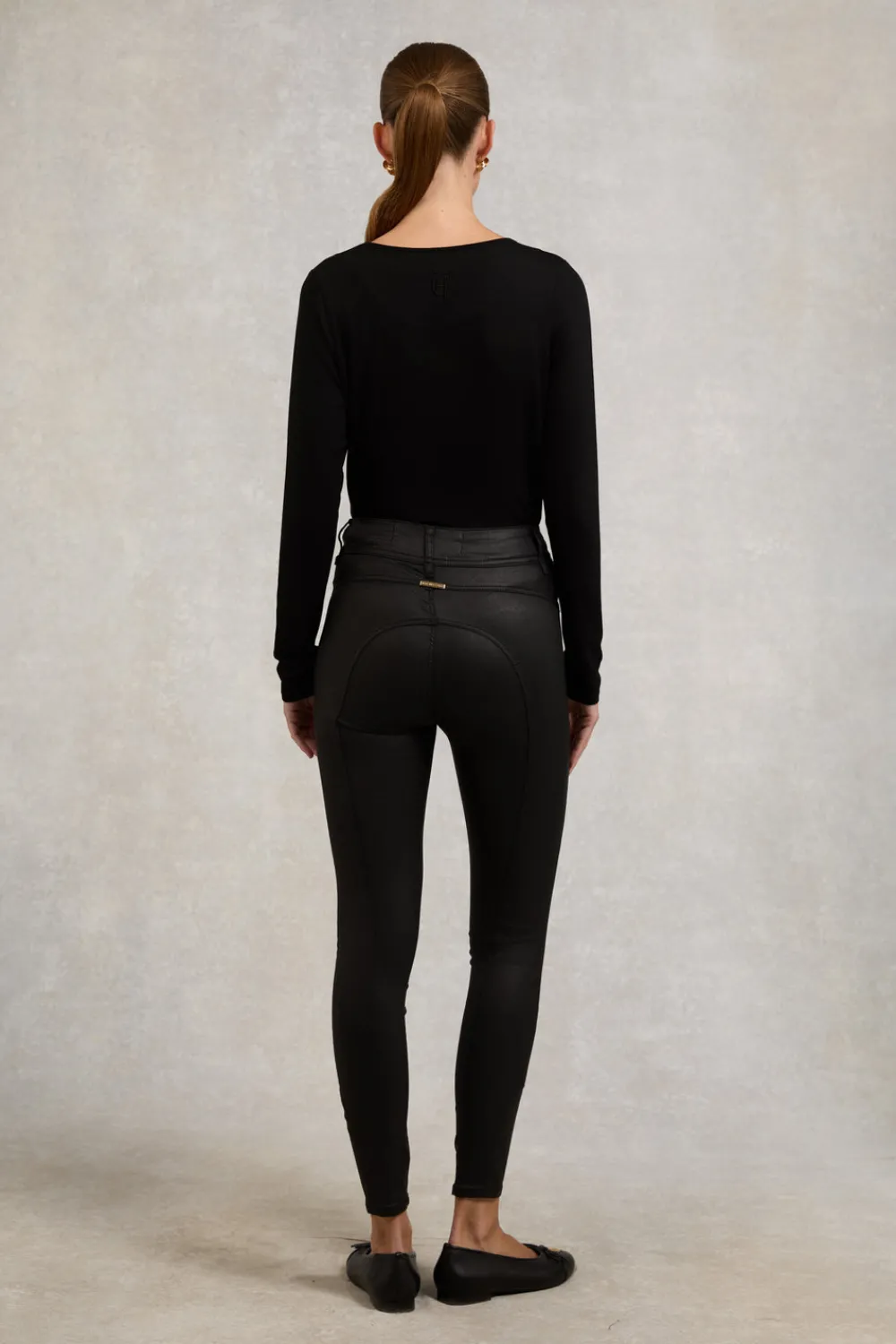 Holland Cooper Long Sleeve V-Neck Tee<Women Tees|Tops