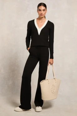 Holland Cooper Macy Knitted Joggers<Women Joggers