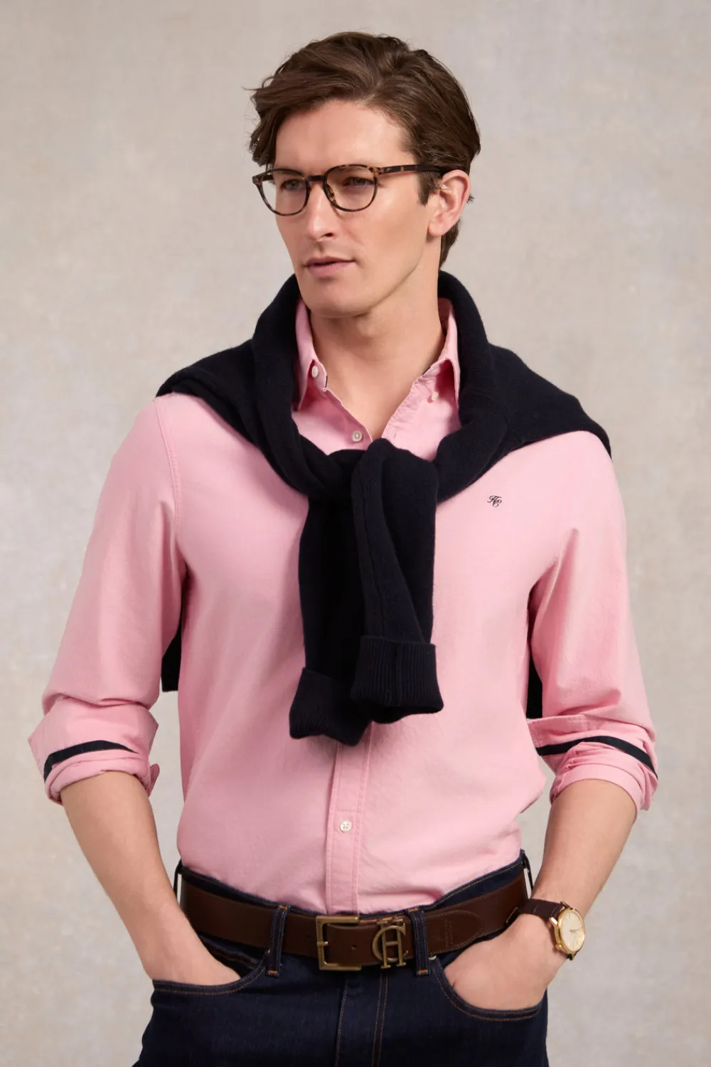 Holland Cooper Men's Classic Oxford Shirt< Shirts