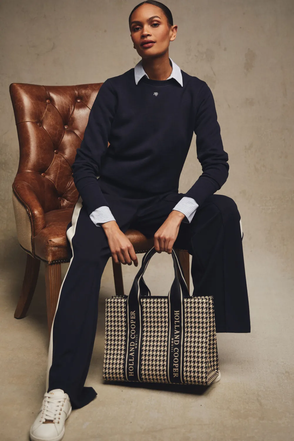 Holland Cooper Monogram Crew Neck Sweat<Women Hoodies & Sweatshirts|Sweatshirts