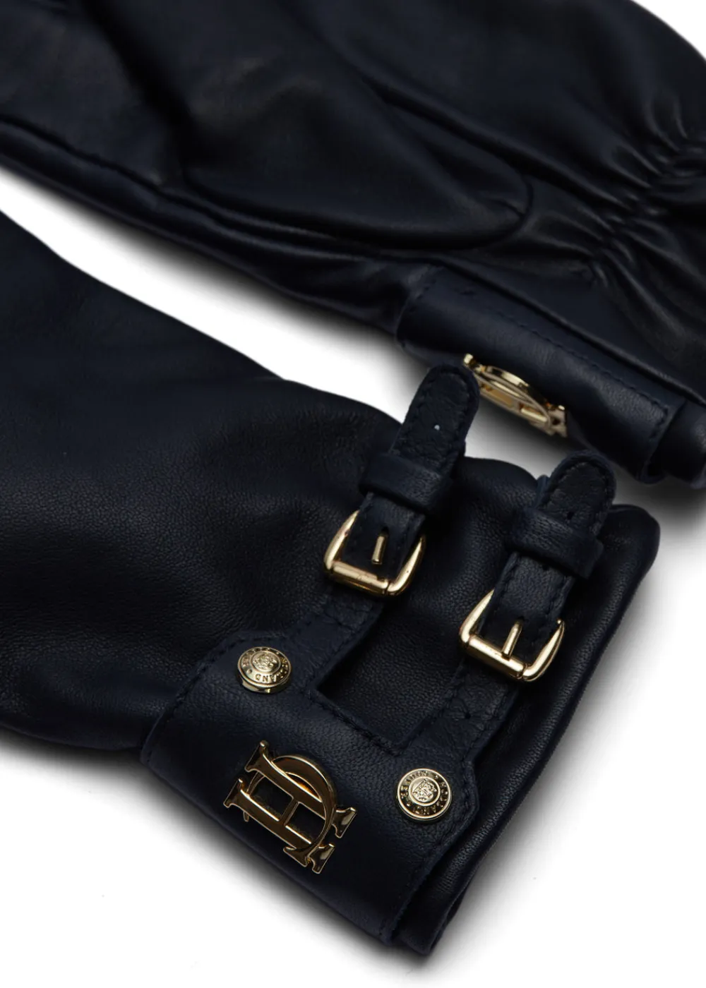 Holland Cooper Monogram Leather Gloves<Women Gloves|Gloves
