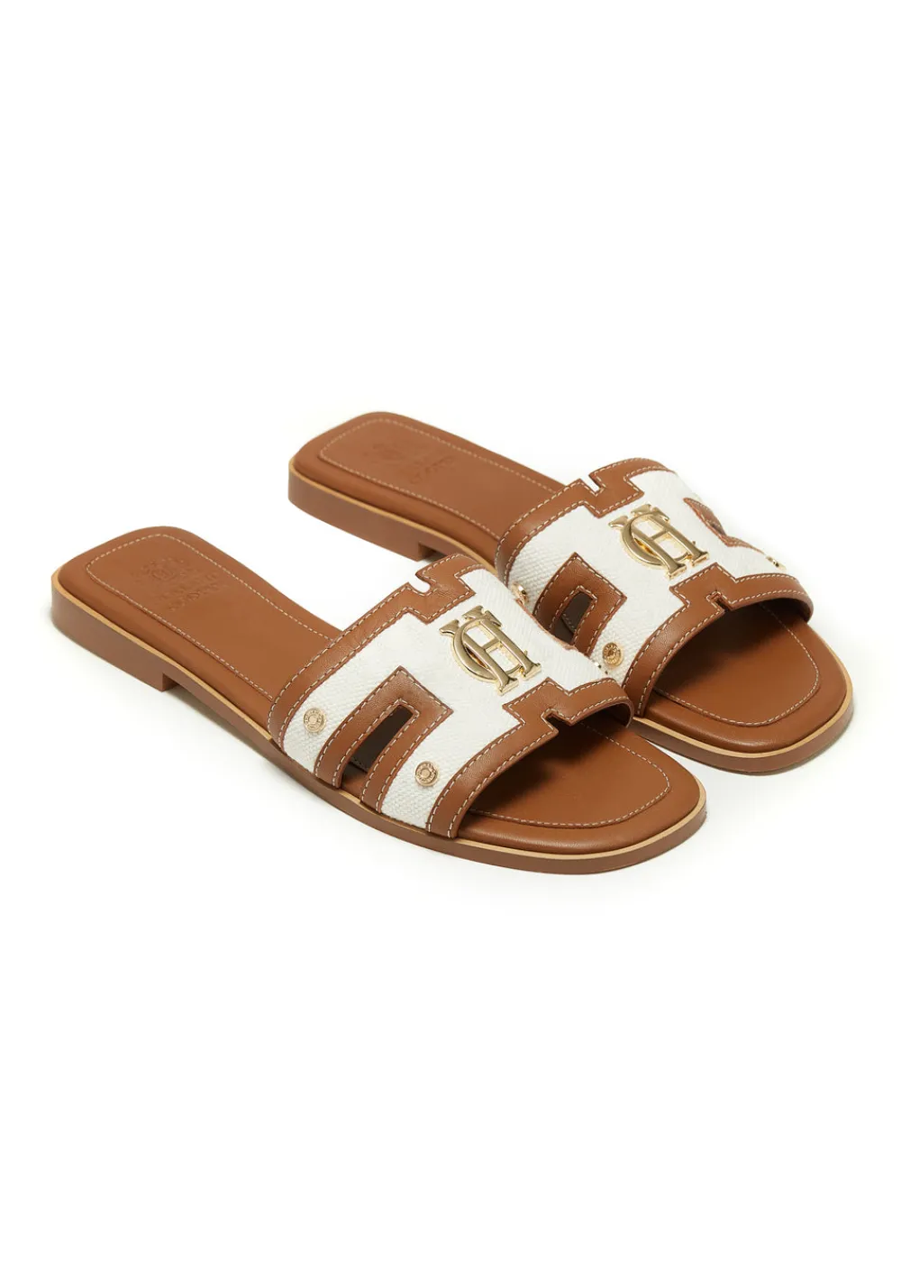 Holland Cooper Monogram Slides<Women Sandals & Slides
