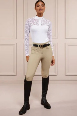 Holland Cooper Newbury Long Sleeve Base Layer< Base Layers