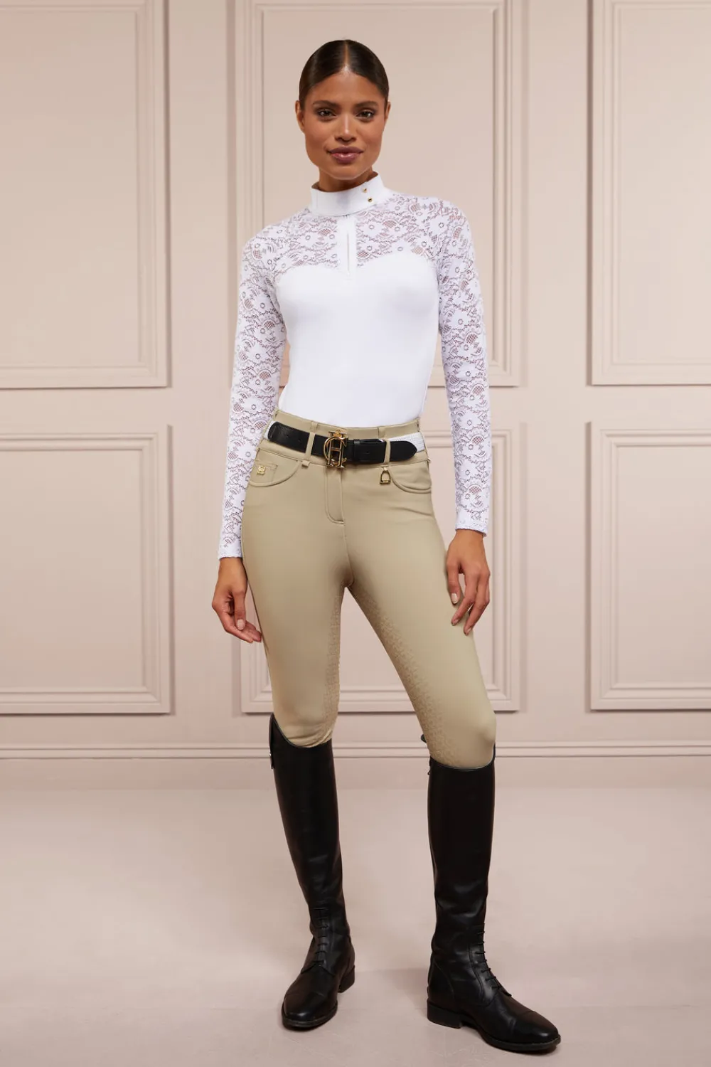 Holland Cooper Newbury Long Sleeve Base Layer< Base Layers