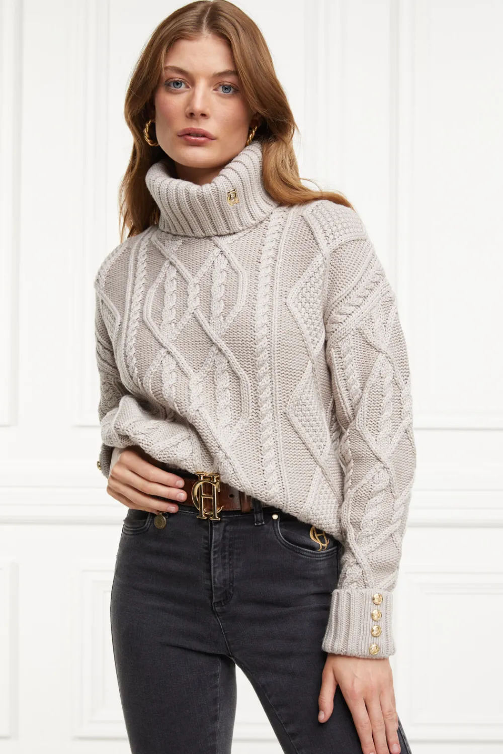 Holland Cooper Noveli Cable Knit<Women Knitwear