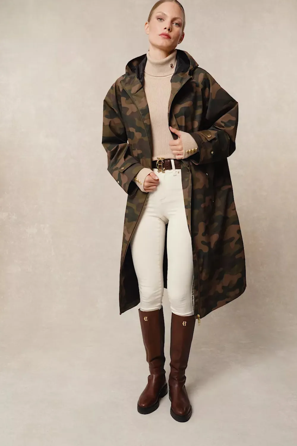 Holland Cooper One-Size Lightweight Waterproof Coat<Women Coats