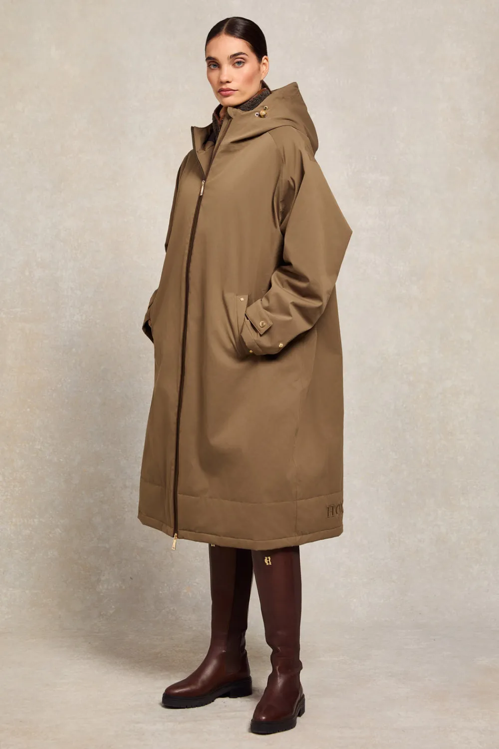 Holland Cooper One-Size Lightweight Waterproof Coat<Women Coats