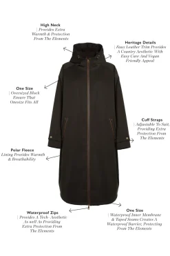 Holland Cooper One-Size Waterproof Coat<Women Coats|Coats