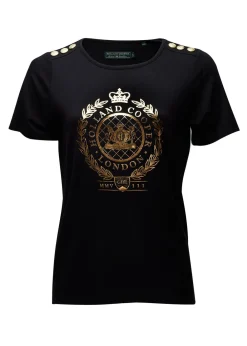 Holland Cooper Ornate Crest Tee<Women Tees
