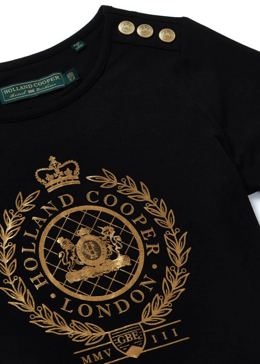 Holland Cooper Ornate Crest Tee<Women Tees