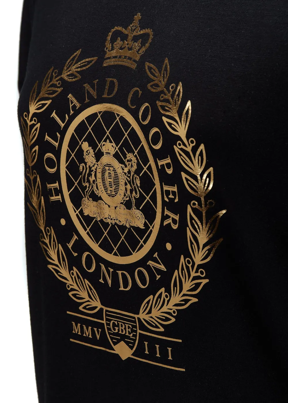 Holland Cooper Ornate Crest Tee<Women Tees