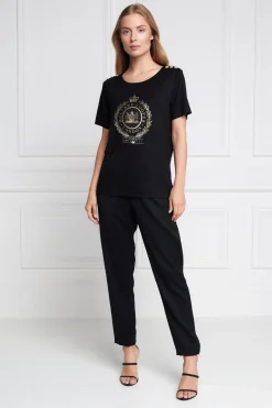 Holland Cooper Ornate Crest Tee<Women Tees