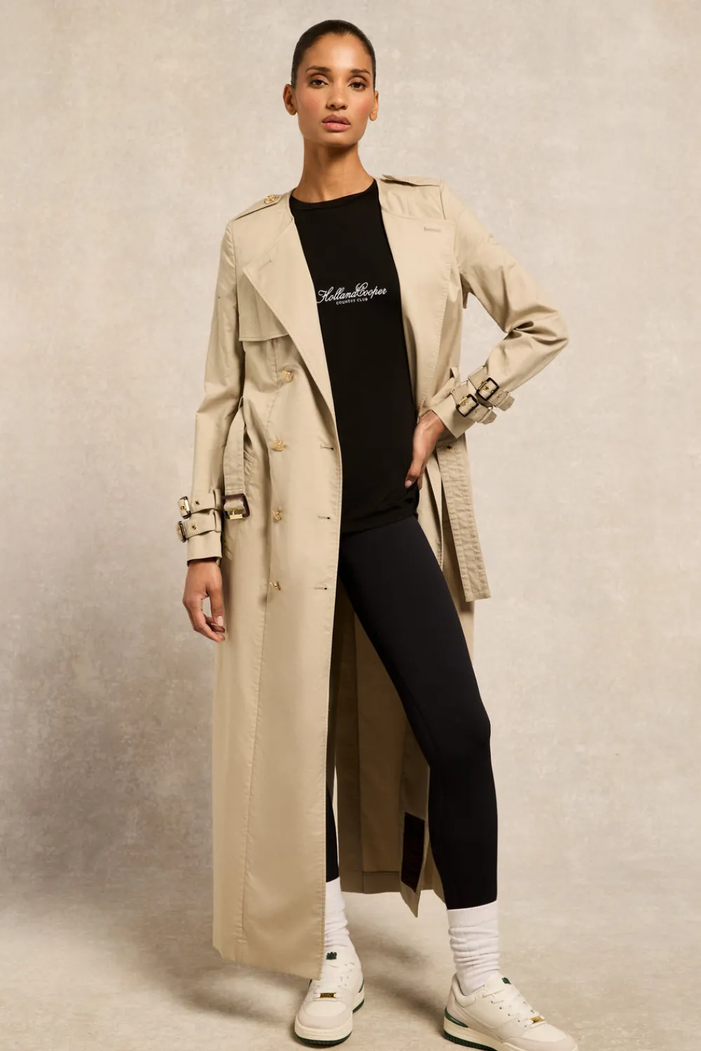 Holland Cooper Oversized Monogram Tee<Women Tees|Tops