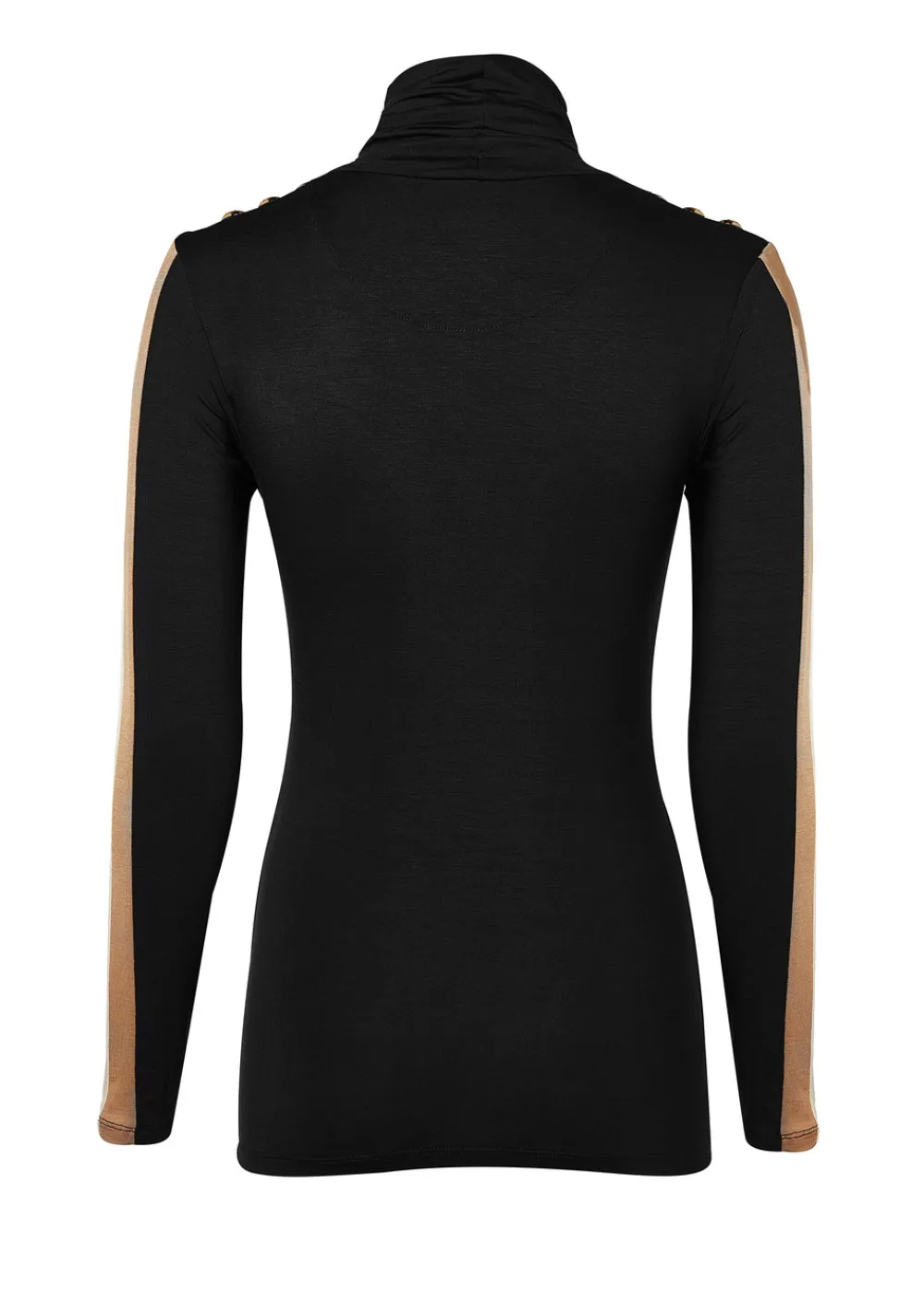 Holland Cooper Panel Long Sleeve Roll Neck<Women Tops