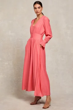 Holland Cooper Phoebe V-Neck Maxi Dress<Women Dresses