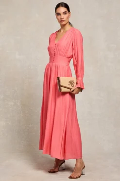 Holland Cooper Phoebe V-Neck Maxi Dress<Women Dresses