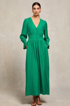 Holland Cooper Phoebe V-Neck Maxi Dress<Women Dresses