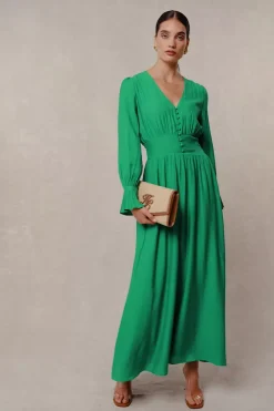 Holland Cooper Phoebe V-Neck Maxi Dress<Women Dresses
