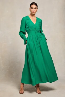 Holland Cooper Phoebe V-Neck Maxi Dress<Women Dresses