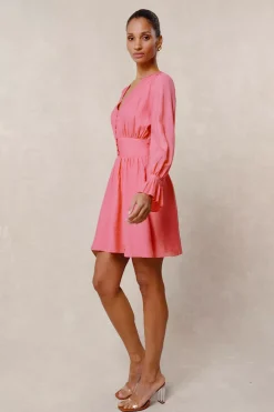 Holland Cooper Phoebe V-Neck Mini Dress<Women Dresses