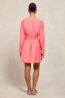 Holland Cooper Phoebe V-Neck Mini Dress<Women Dresses