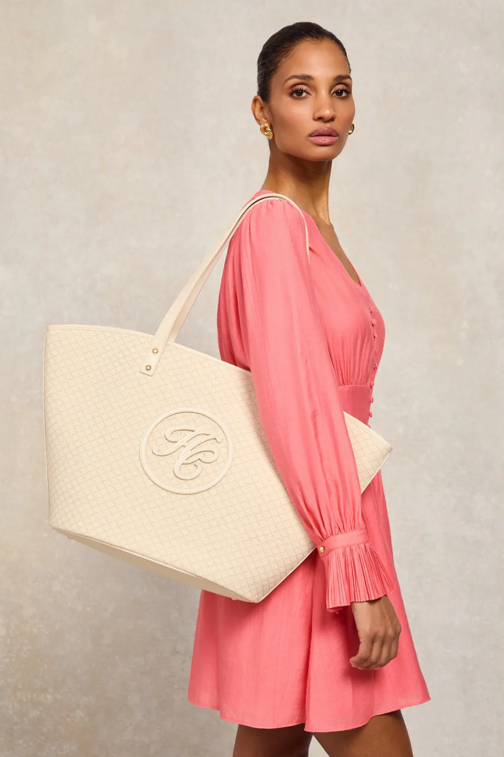 Holland Cooper Phoebe V-Neck Mini Dress<Women Dresses