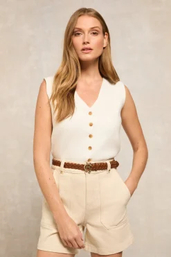 Holland Cooper Plaited Slim Belt<Women Belts|Belts