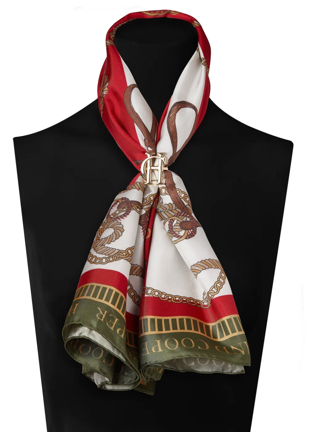 Holland Cooper Regal Horse Silk Scarf<Women Scarves|Scarves