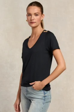 Holland Cooper Relax Fit V-Neck Tee<Women Tees|Tops