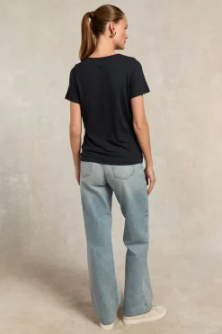 Holland Cooper Relax Fit V-Neck Tee<Women Tees|Tops