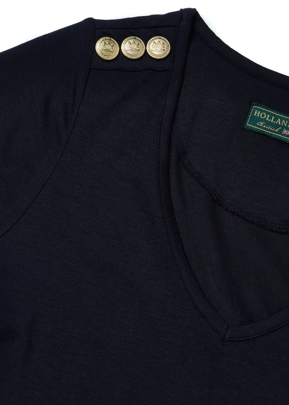 Holland Cooper Relax Fit V-Neck Tee<Women Tees|Tops