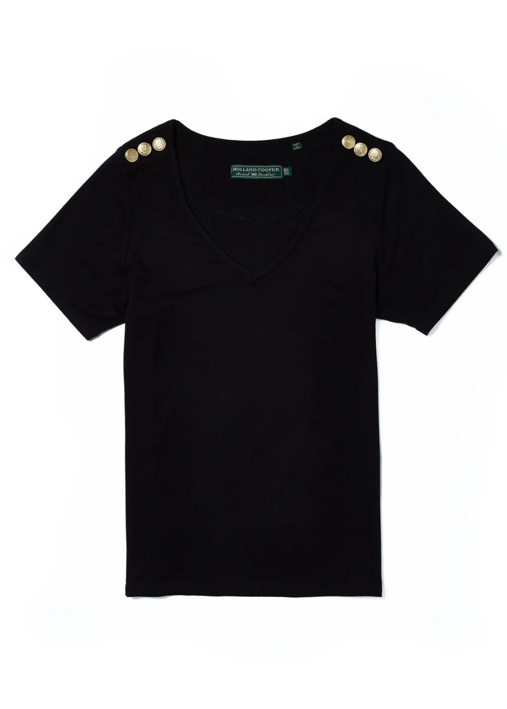 Holland Cooper Relax Fit V-Neck Tee<Women Tees|Tops