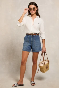 Holland Cooper Relaxed Fit Linen Shirt<Women Shirts & Blouses