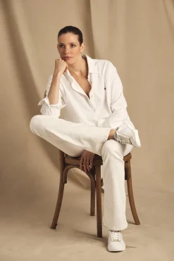 Holland Cooper Relaxed Fit Linen Shirt<Women Shirts & Blouses