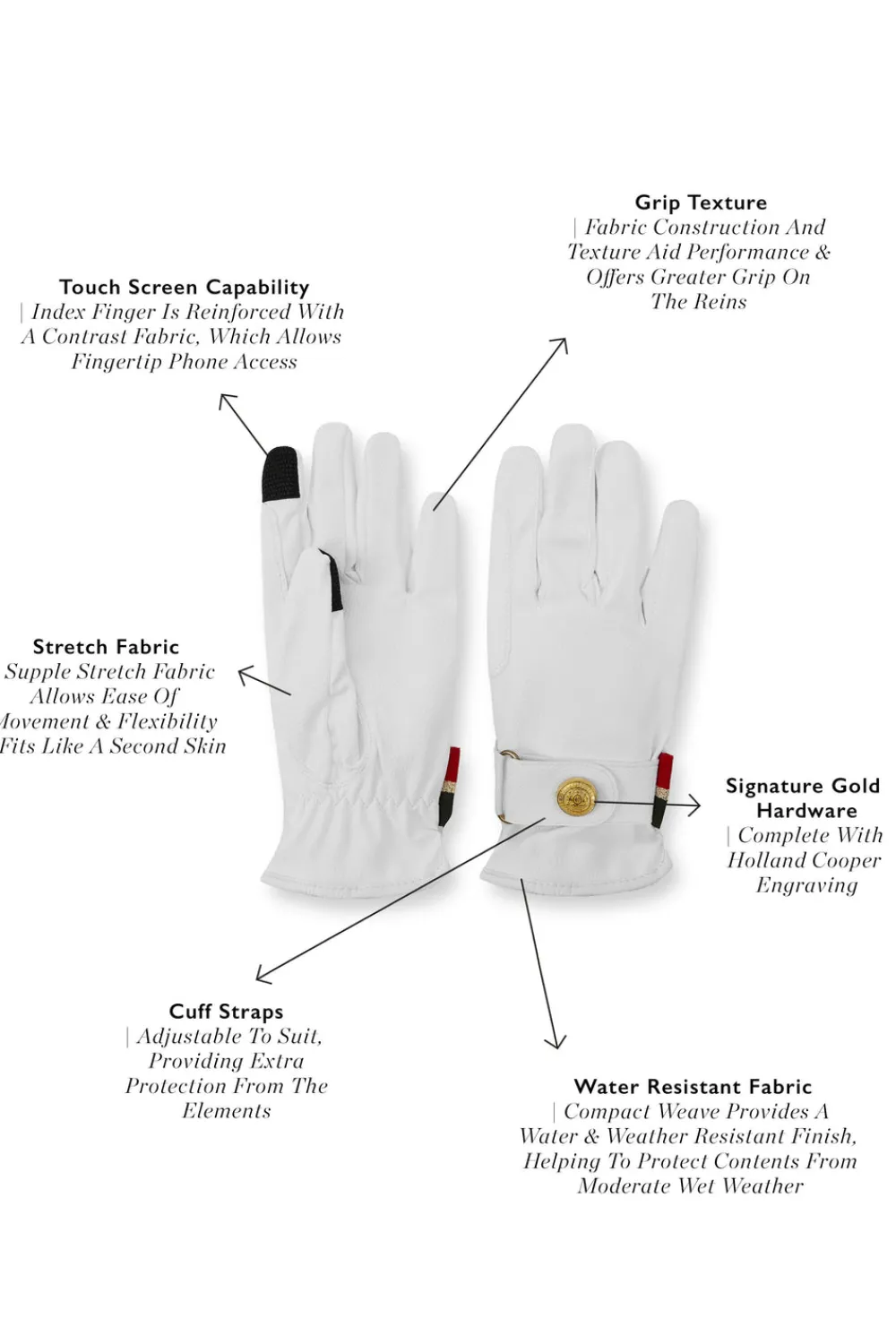 Holland Cooper Riding Glove< Riding Gloves