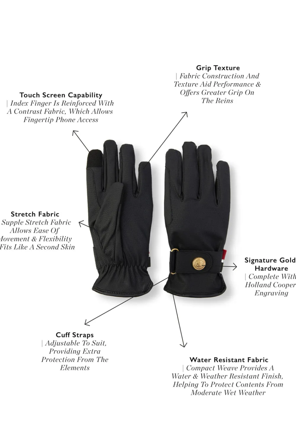 Holland Cooper Riding Glove< Riding Gloves