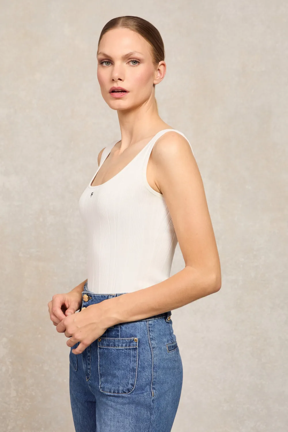 Holland Cooper Ruby Knitted Vest<Women Tops