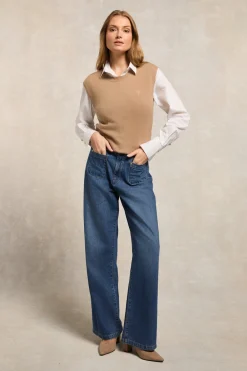 Holland Cooper Sarah Knitted Tank<Women Knitwear