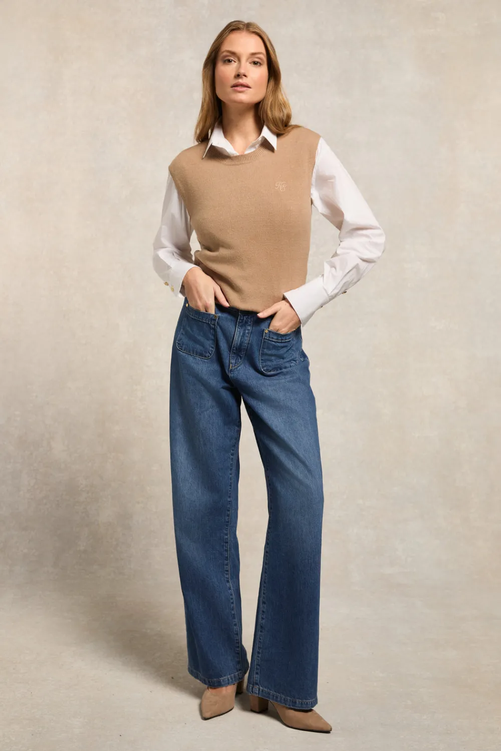 Holland Cooper Sarah Knitted Tank<Women Knitwear