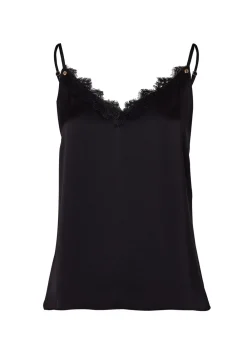 Holland Cooper Satin Lace Cami<Women Tops