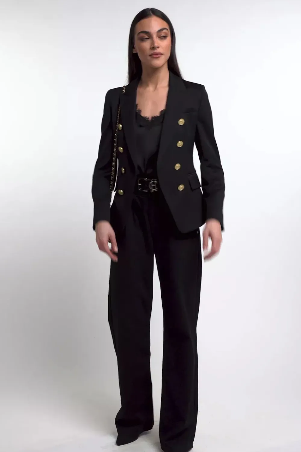 Holland Cooper Satin Lace Cami<Women Tops