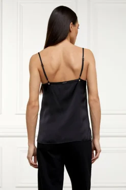 Holland Cooper Satin Lace Cami<Women Tops