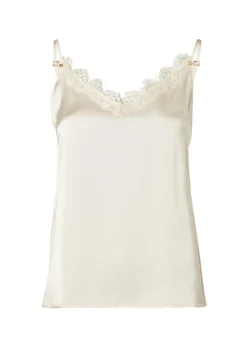 Holland Cooper Satin Lace Cami<Women Tops