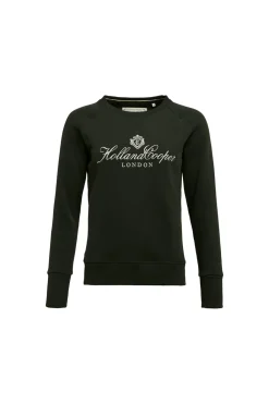 Holland Cooper Script Crew Sweat<Women Hoodies & Sweatshirts|Sweatshirts