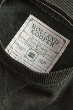 Holland Cooper Script Crew Sweat<Women Hoodies & Sweatshirts|Sweatshirts